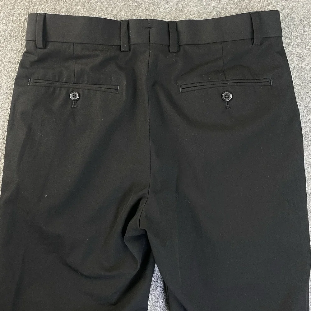 Polo Ralph Lauren Chester P Trousers Twill Mens 30x30 Black Preppy Academia $200